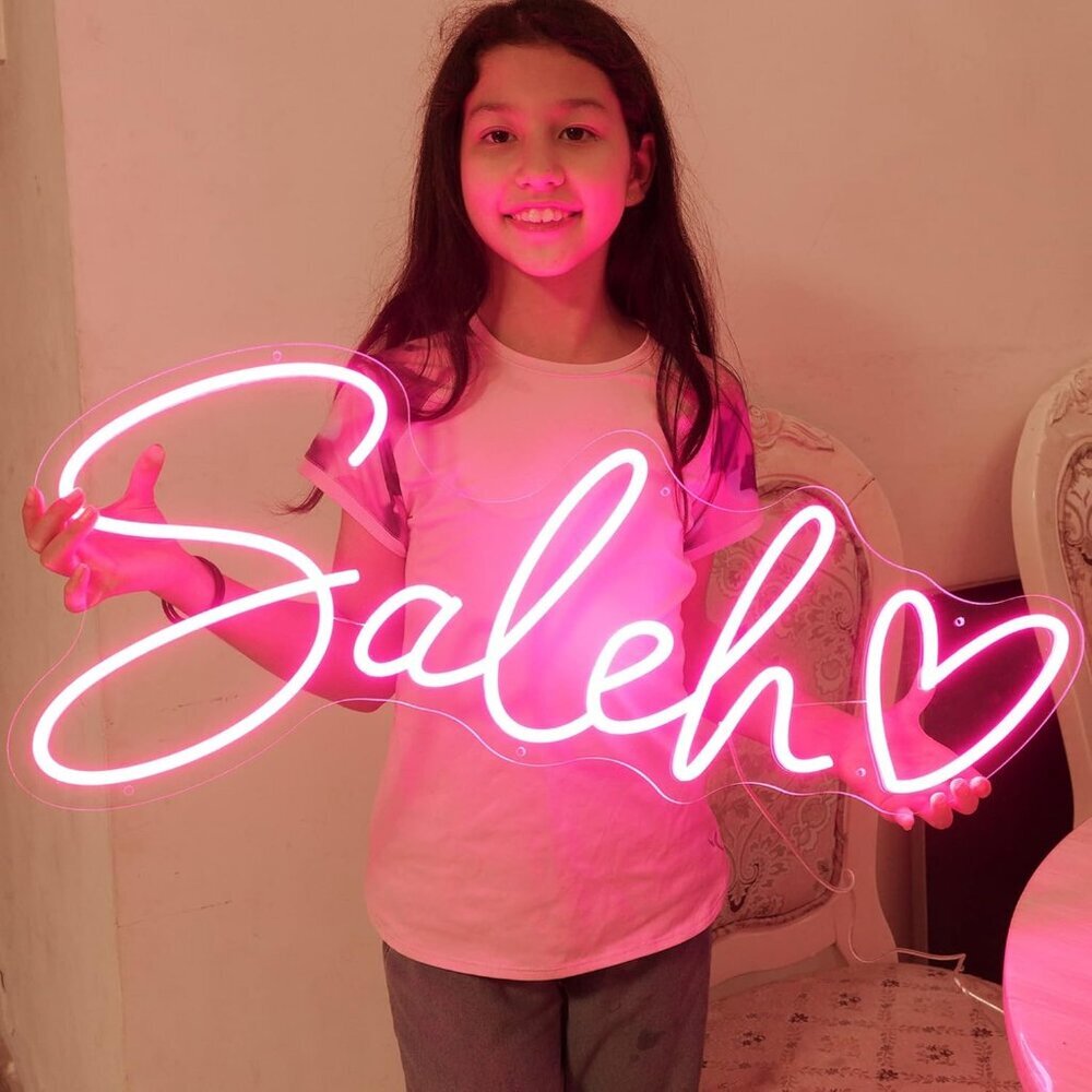 Custom Neon Sign Personalized Wall Decor Wedding Birthday Party Gift